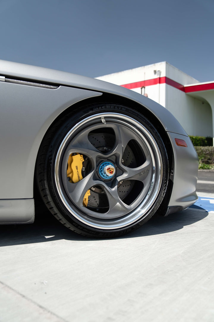PORSCHE CARRERA GT FORGED WHEELS AND EXHAUST SYSTEM