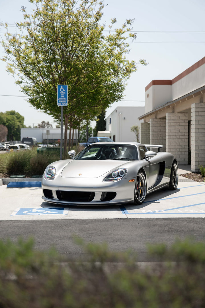 PORSCHE CARRERA GT FORGED WHEELS AND EXHAUST SYSTEM