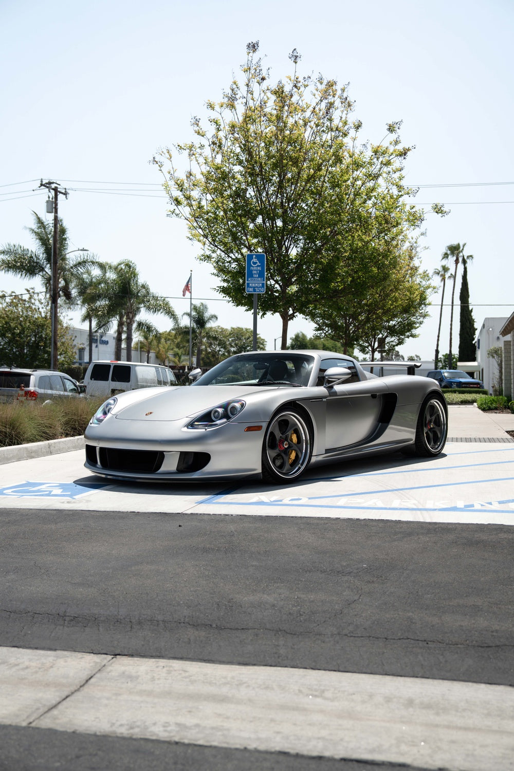 PORSCHE CARRERA GT FORGED WHEELS AND EXHAUST SYSTEM