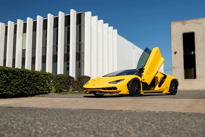 LAMBORGHINI CENTENARIO FORGED WHEELS AND EXHAUST SYSTEM