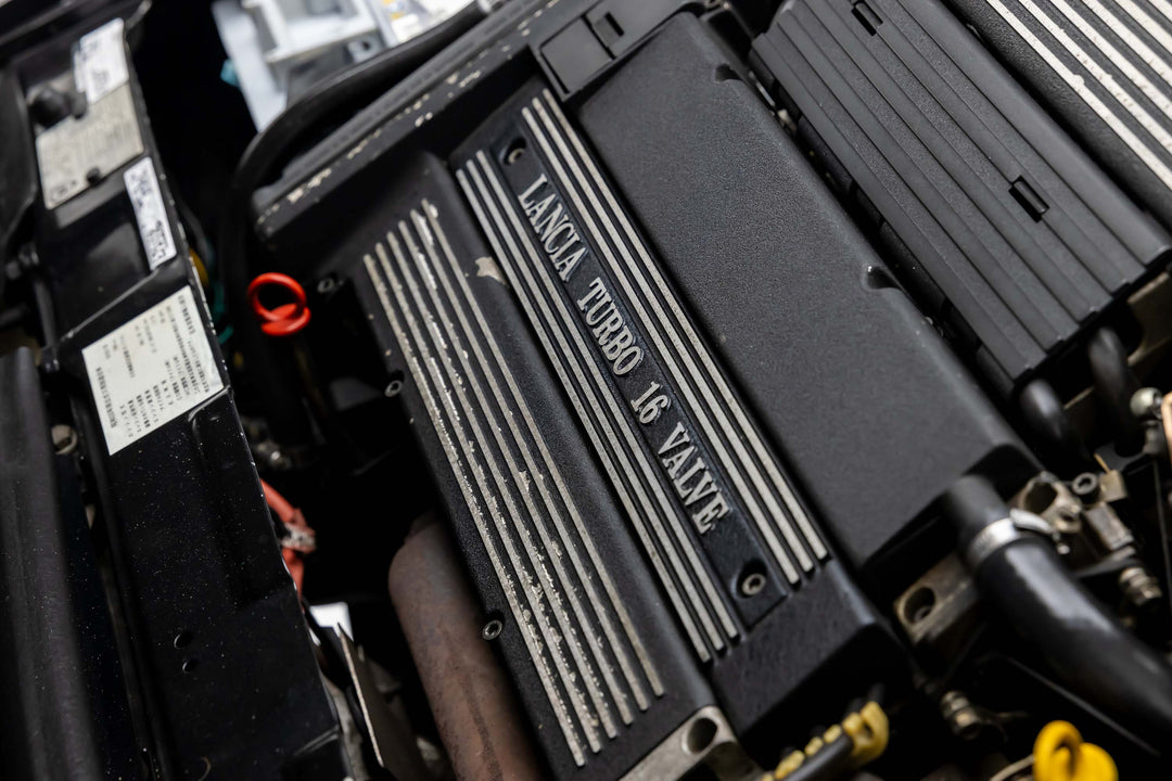 LANCIA DELTA HF INTEGRALE GTS FORGED WHEELS AND EXHAUST SYSTEM