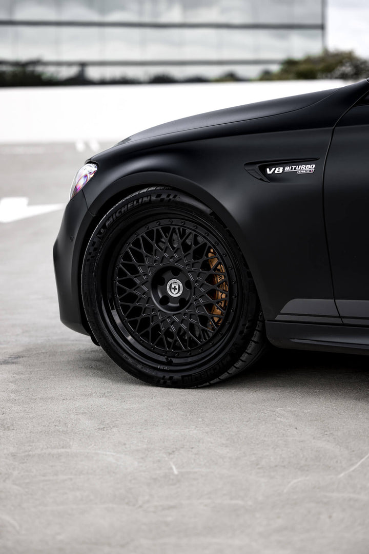 MERCEDES BENZ E63 AMG FORGED WHEELS AND EXHAUST SYSTEM