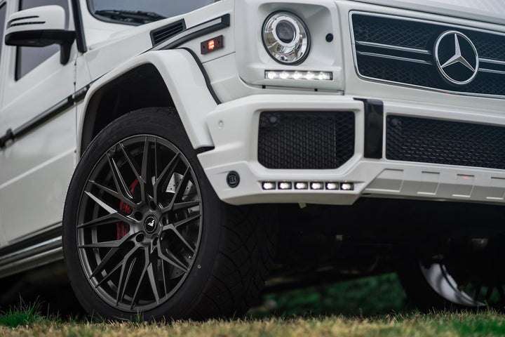 MERCEDES BENZ G63 AMG FORGED WHEELS AND EXHAUST SYSTEM