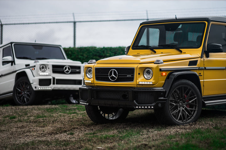 MERCEDES BENZ G63 AMG FORGED WHEELS AND EXHAUST SYSTEM