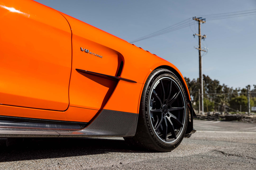 MERCEDES BENZ AMG GT BLACK SERIES FORGED WHEELS AND EXHAUST SYSTEM