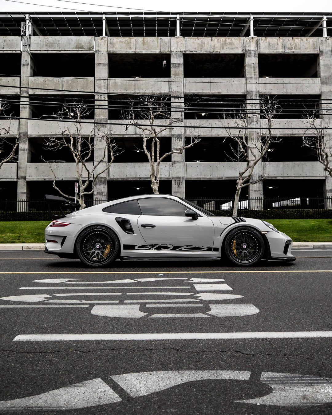 PORSCHE GT3RS FORGED WHEELS AND EXHAUST SYSTEM