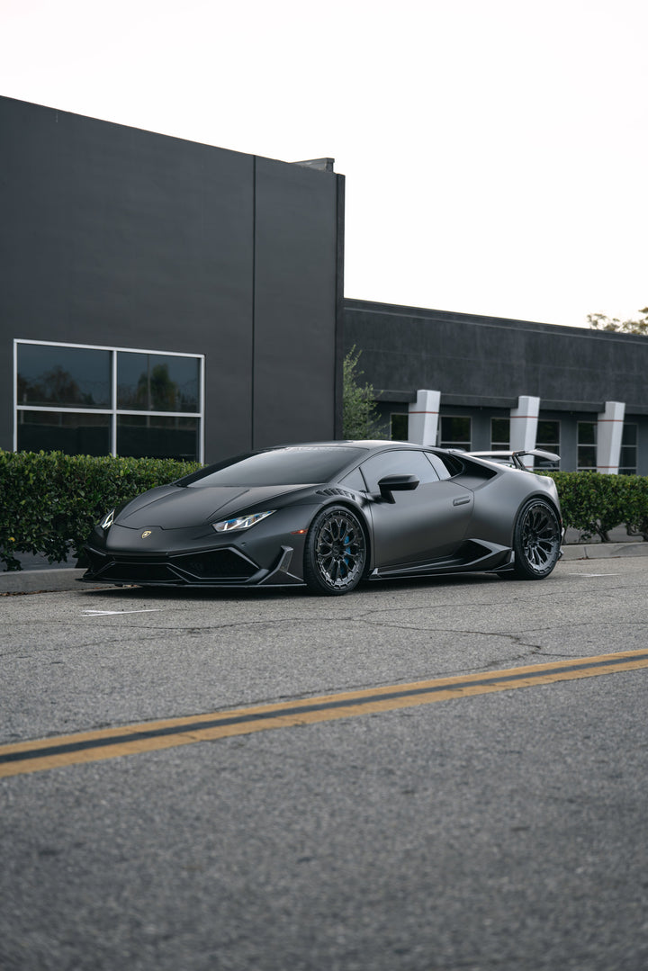 LAMBORGHINI HURACAN FORGED WHEELS AND EXHAUST SYSTEM