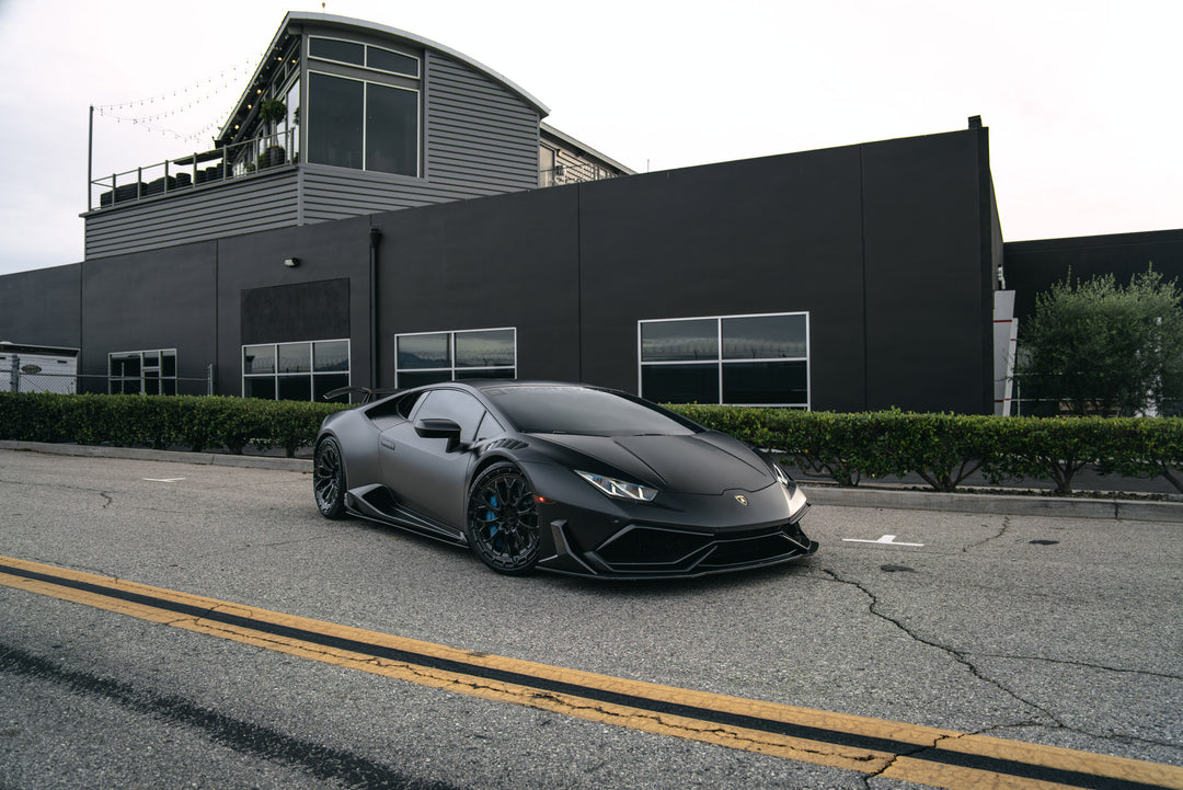 LAMBORGHINI HURACAN FORGED WHEELS AND EXHAUST SYSTEM