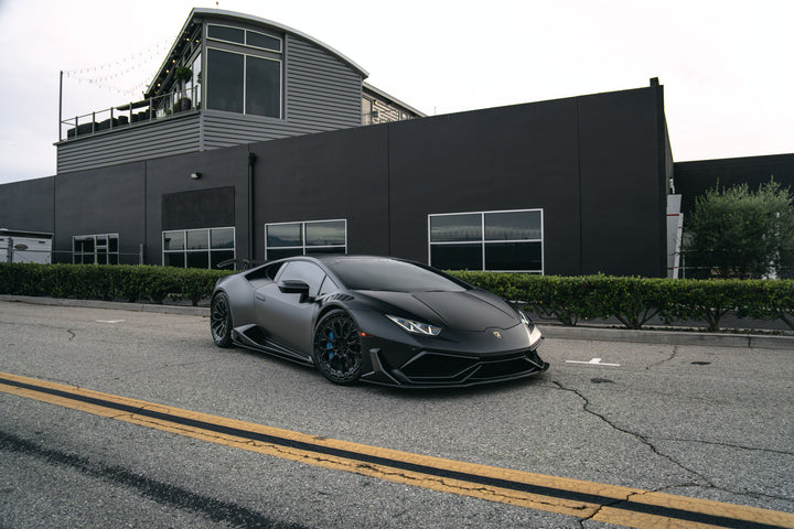 LAMBORGHINI HURACAN FORGED WHEELS AND EXHAUST SYSTEM