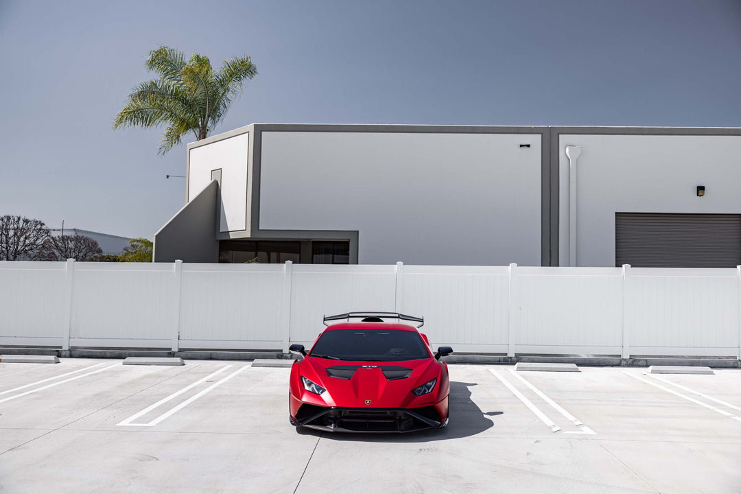 LAMBORGHINI HURACAN STO FORGED WHEELS AND EXHAUST SYSTEM