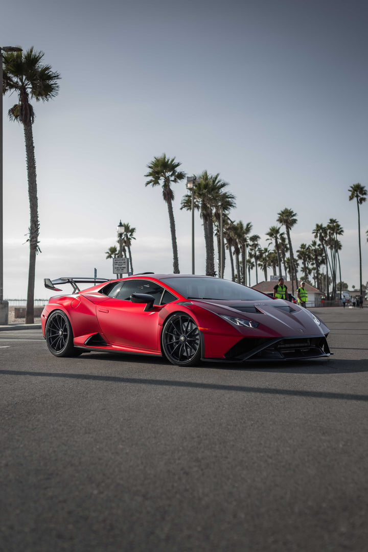 LAMBORGHINI HURACAN STO FORGED WHEELS AND EXHAUST SYSTEM