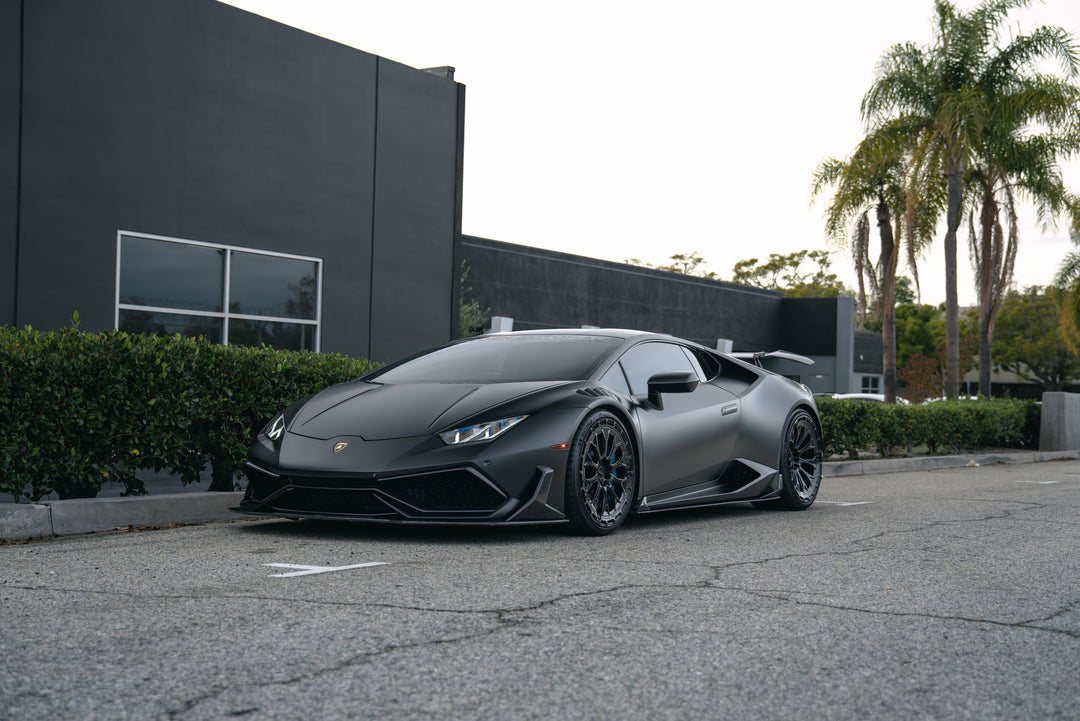 LAMBORGHINI HURACAN FORGED WHEELS AND EXHAUST SYSTEM