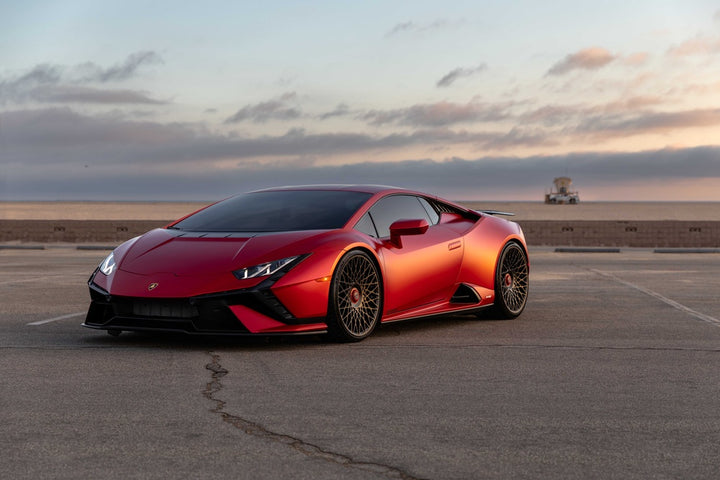 LAMBORGHINI HURACAN TECNICA FORGED WHEELS AND EXHAUST SYSTEM