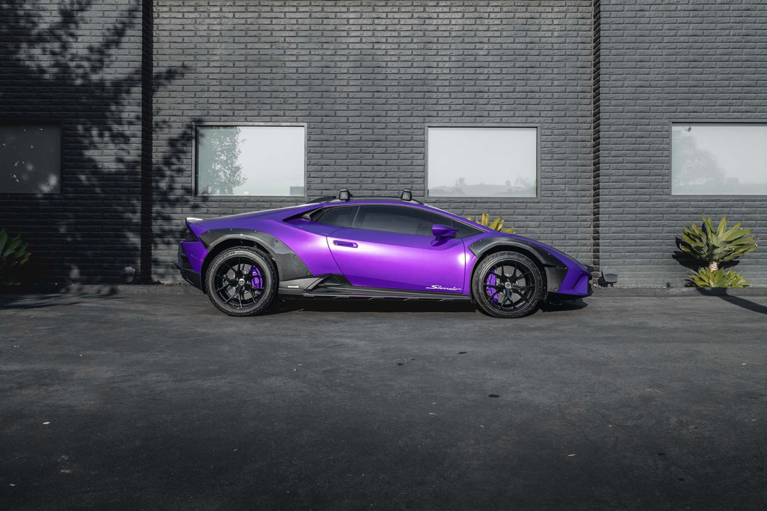 LAMBORGHINI HURACAN STERRATO FORGED WHEELS AND EXHAUST SYSTEM
