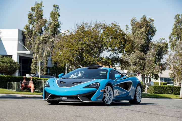 MCLAREN MSO-X FORGED WHEELS AND EXHAUST SYSTEM
