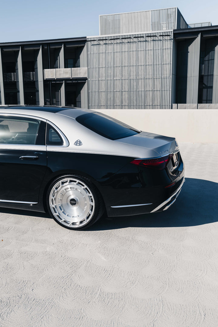 MERCEDES BENZ S650 FORGED WHEELS AND EXHAUST SYSTEM