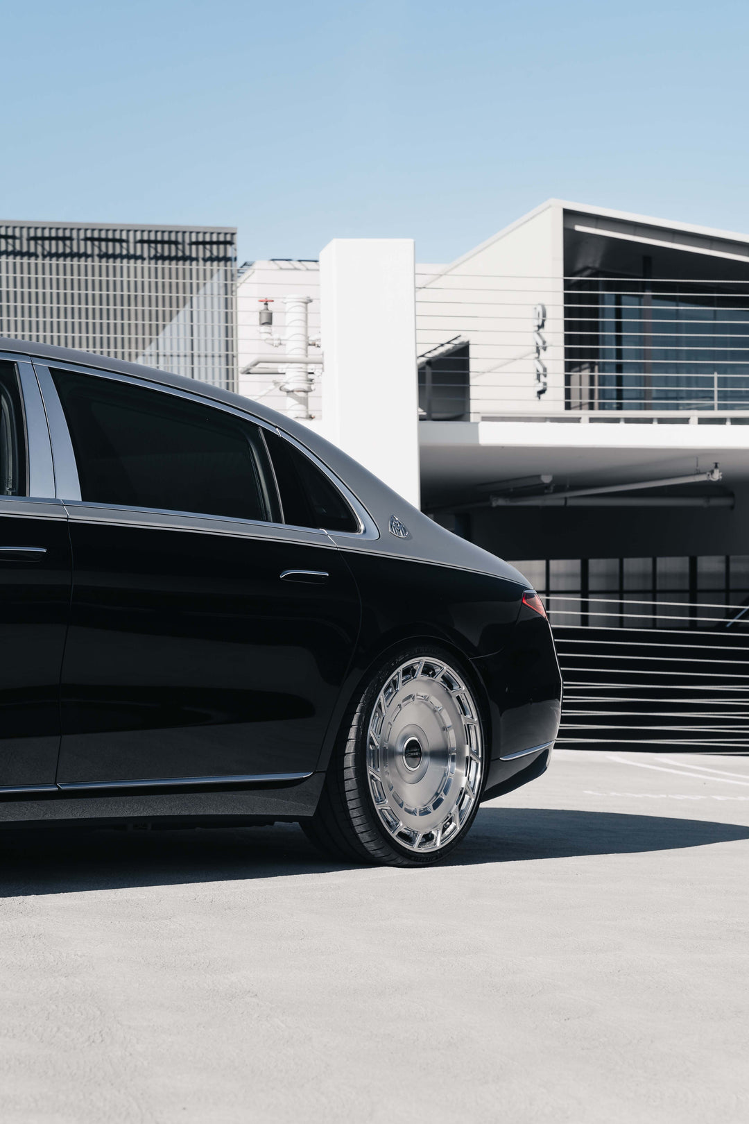 MERCEDES BENZ S650 FORGED WHEELS AND EXHAUST SYSTEM