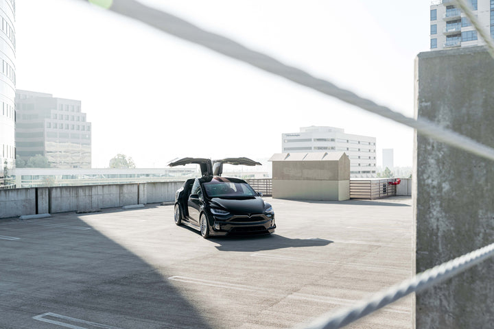 TESLA MODEL X FORGED WHEELS AND EXHAUST SYSTEM