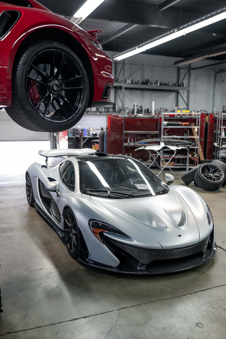 MCLAREN P1 FORGED WHEELS AND EXHAUST SYSTEM