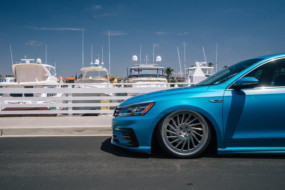 VOLKSWAGEN PASSAT FORGED WHEELS AND EXHAUST SYSTEM