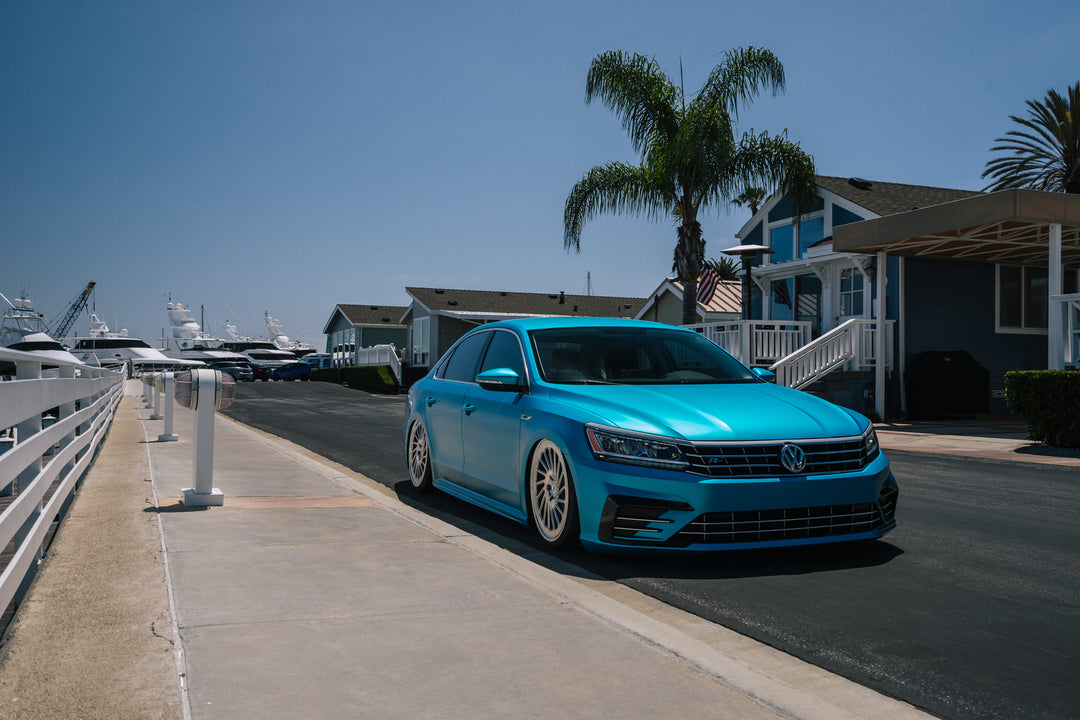 VOLKSWAGEN PASSAT FORGED WHEELS AND EXHAUST SYSTEM