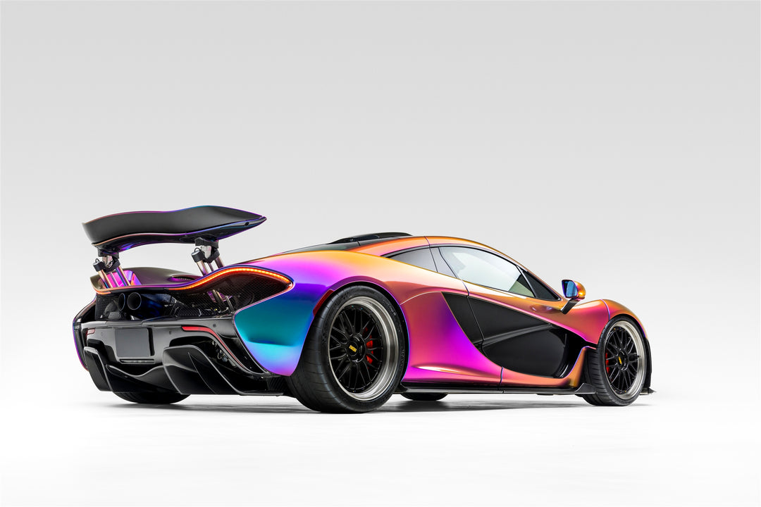 MCLAREN P1 FORGED WHEELS AND EXHAUST SYSTEM