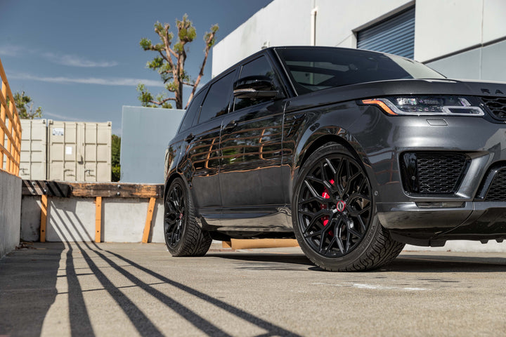 RANGE ROVER SPORT FORGED WHEELS AND EXHAUST SYSTEM
