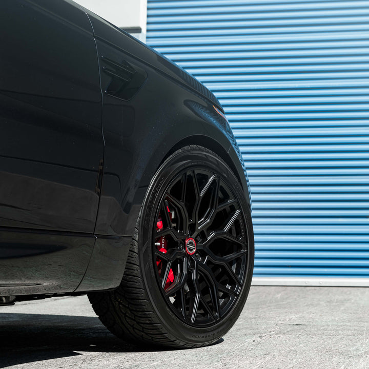 RANGE ROVER SPORT FORGED WHEELS AND EXHAUST SYSTEM