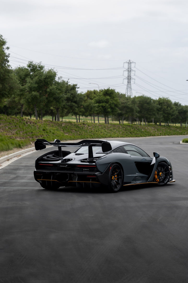 MCLAREN SENNA FORGED WHEELS AND EXHAUST SYSTEM