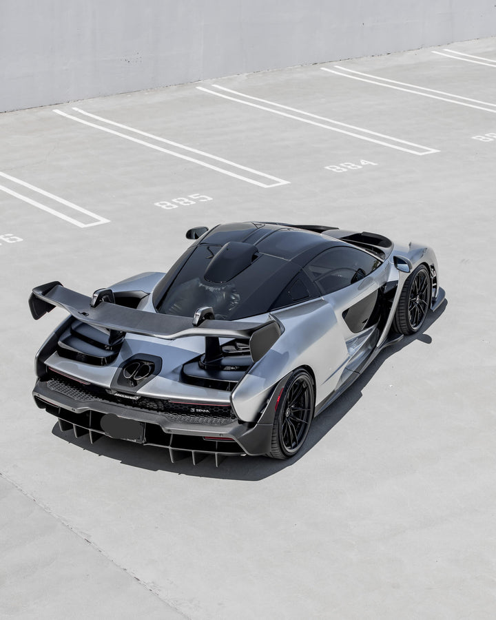 MCLAREN SENNA FORGED WHEELS AND EXHAUST SYSTEM