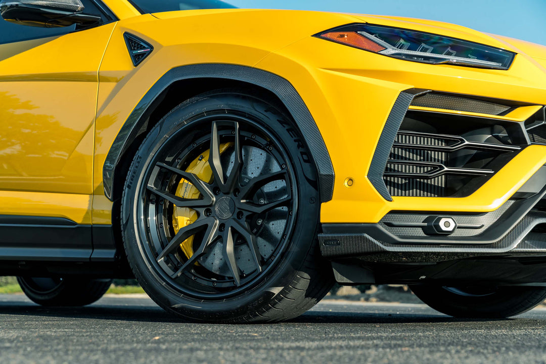 LAMBORGHINI URUS FORGED WHEELS AND EXHAUST SYSTEM