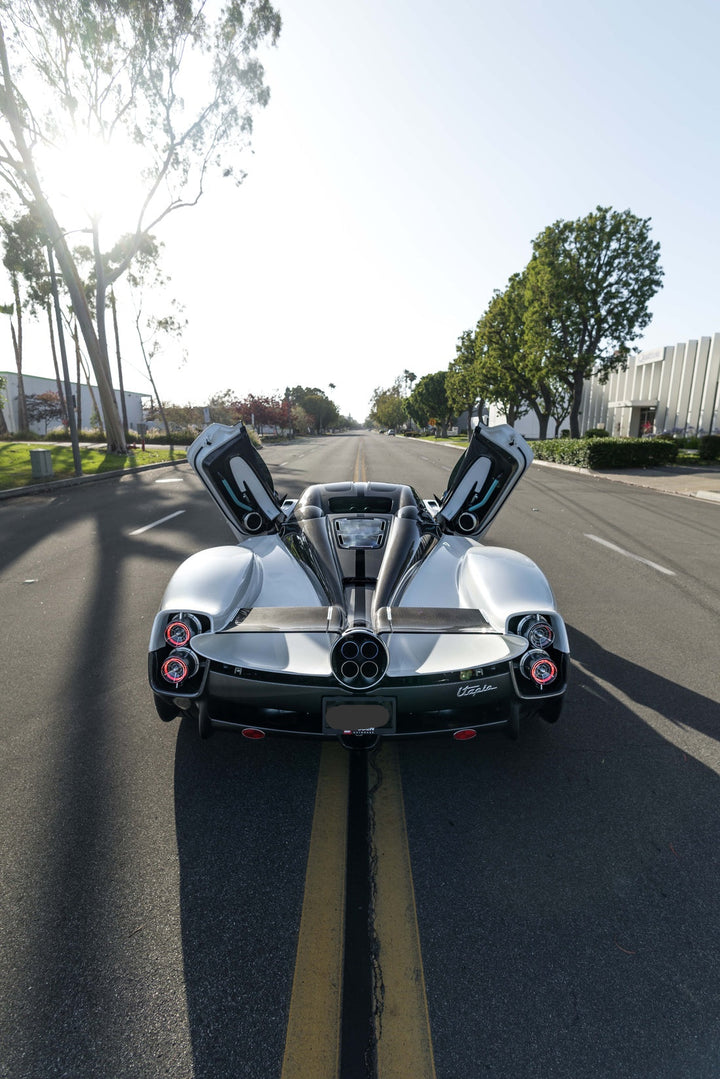 PAGANI UTOPIA FORGED WHEELS AND EXHAUST SYSTEM
