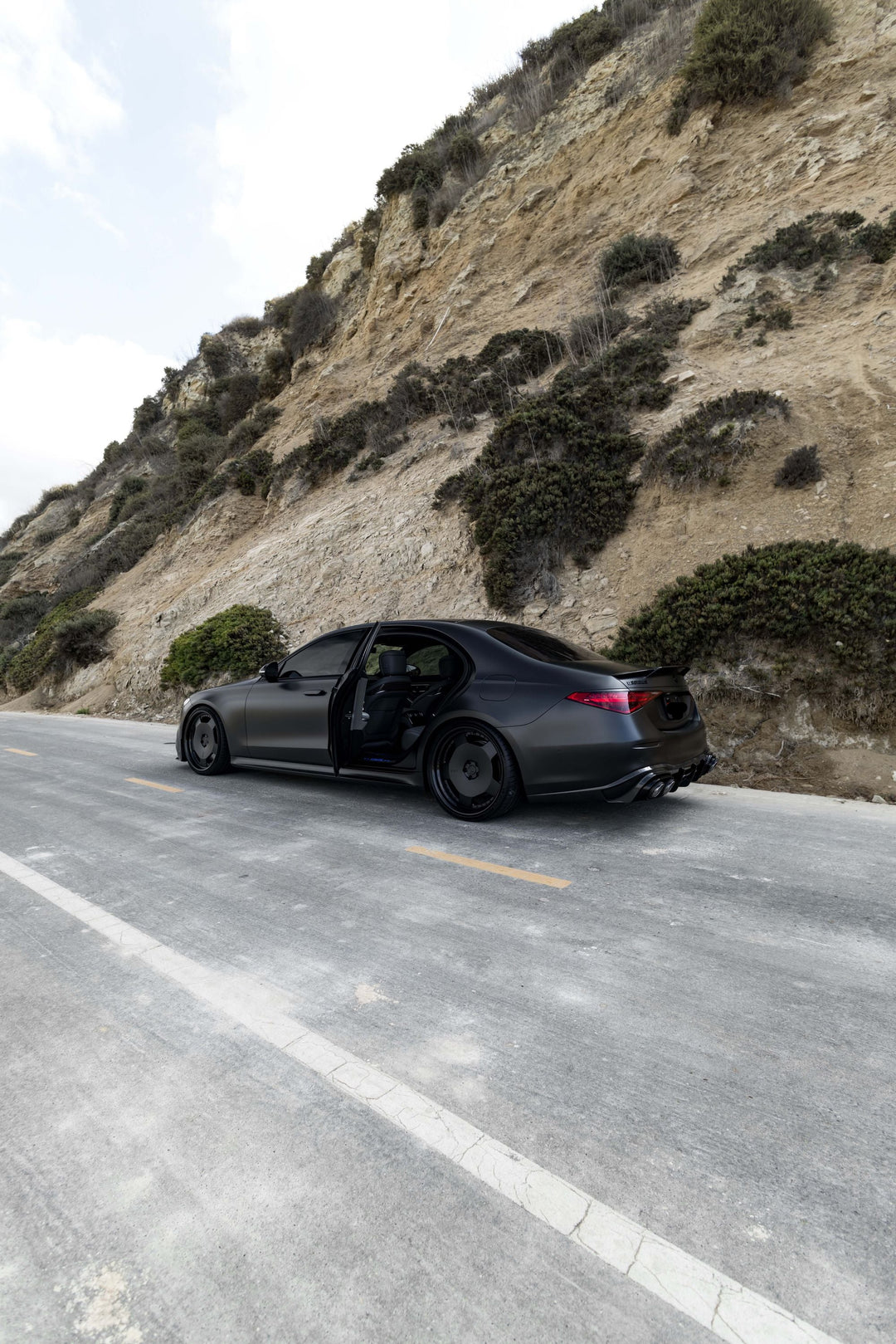 MERCEDES BENZ S63 FORGED WHEELS AND EXHAUST SYSTEM