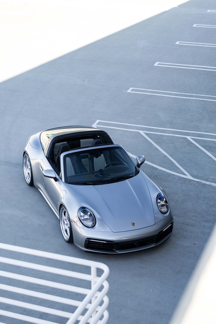 PORSCHE 911 FORGED WHEELS AND EXHAUST SYSTEM