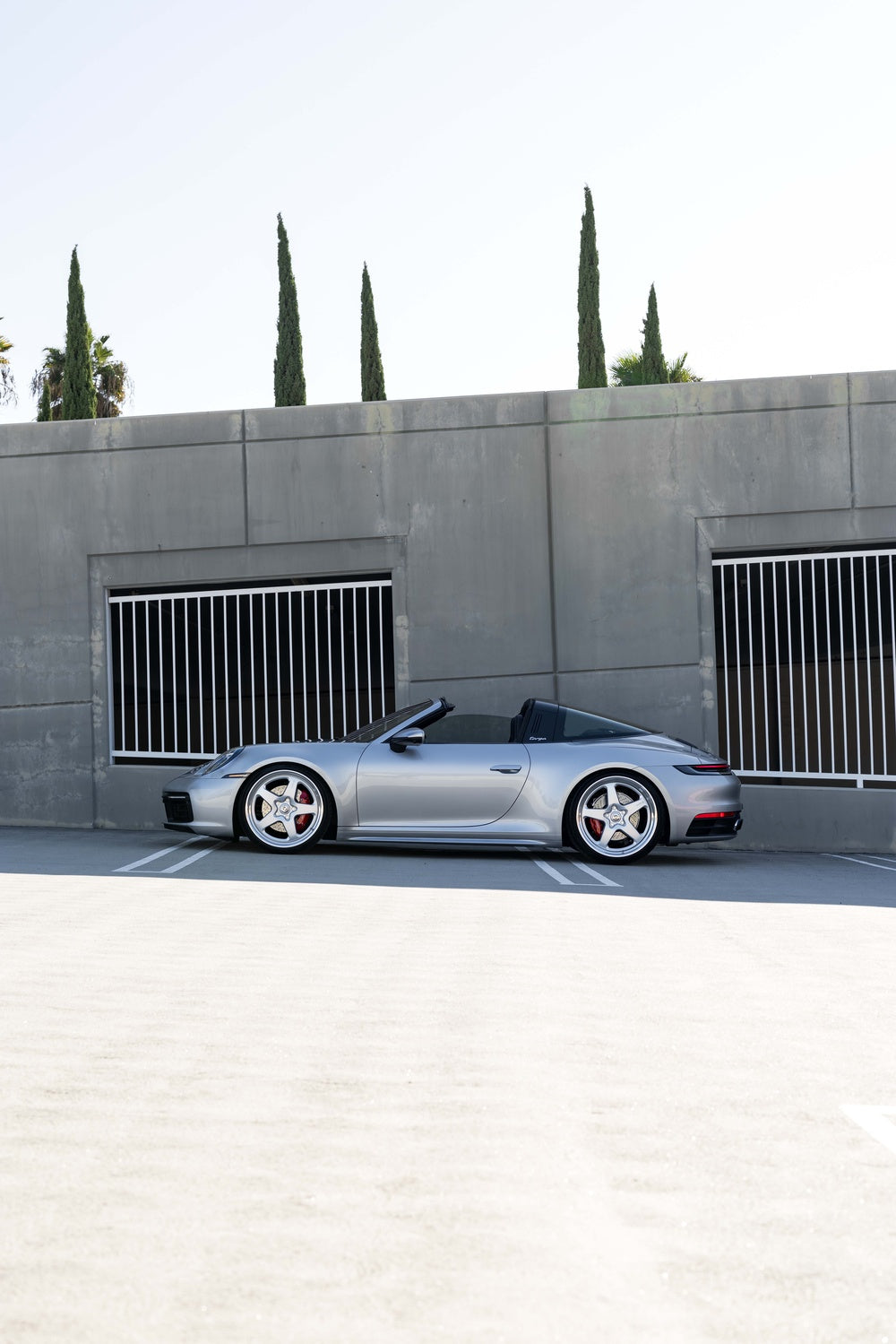 PORSCHE 911 FORGED WHEELS AND EXHAUST SYSTEM
