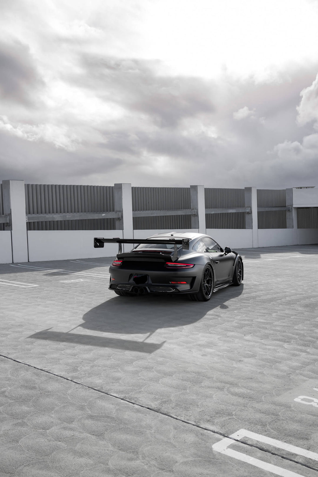 PORSCHE GT3RS FORGED WHEELS AND EXHAUST SYSTEM
