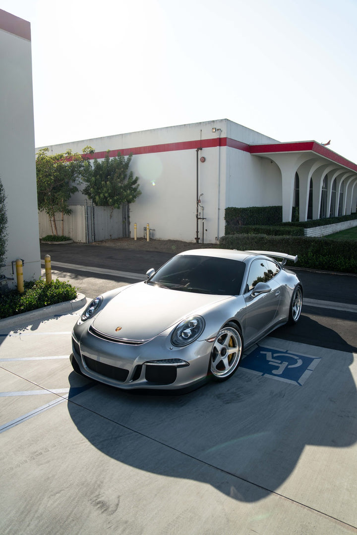 PORSCHE GT3 FORGED WHEELS AND EXHAUST SYSTEM