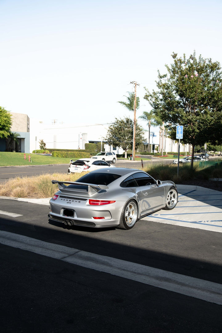 PORSCHE GT3 FORGED WHEELS AND EXHAUST SYSTEM
