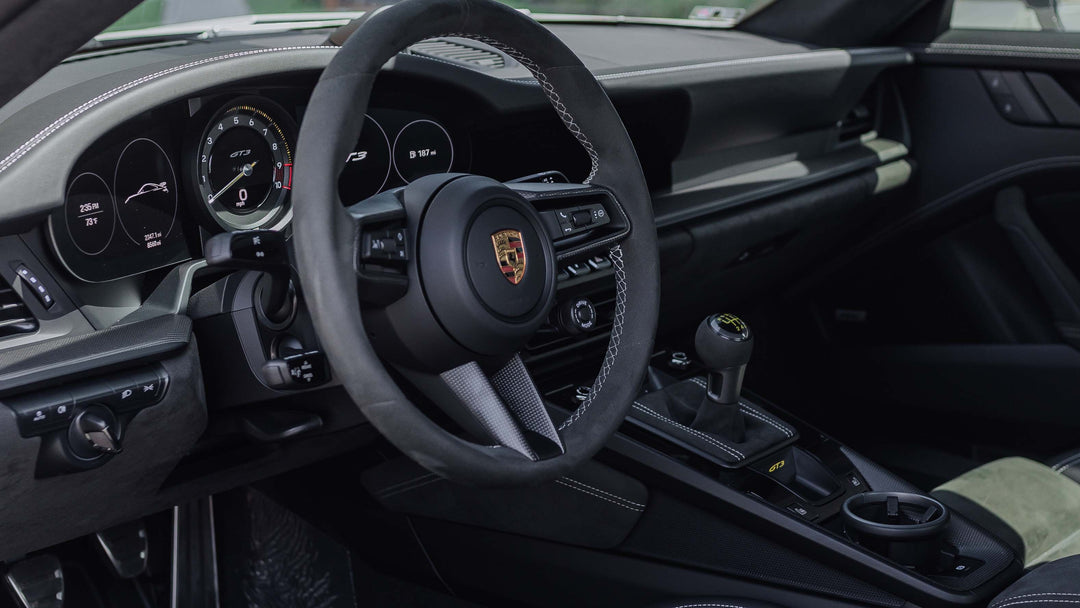 PORSCHE GT3 FORGED WHEELS AND EXHAUST SYSTEM