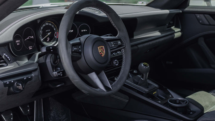 PORSCHE GT3 FORGED WHEELS AND EXHAUST SYSTEM