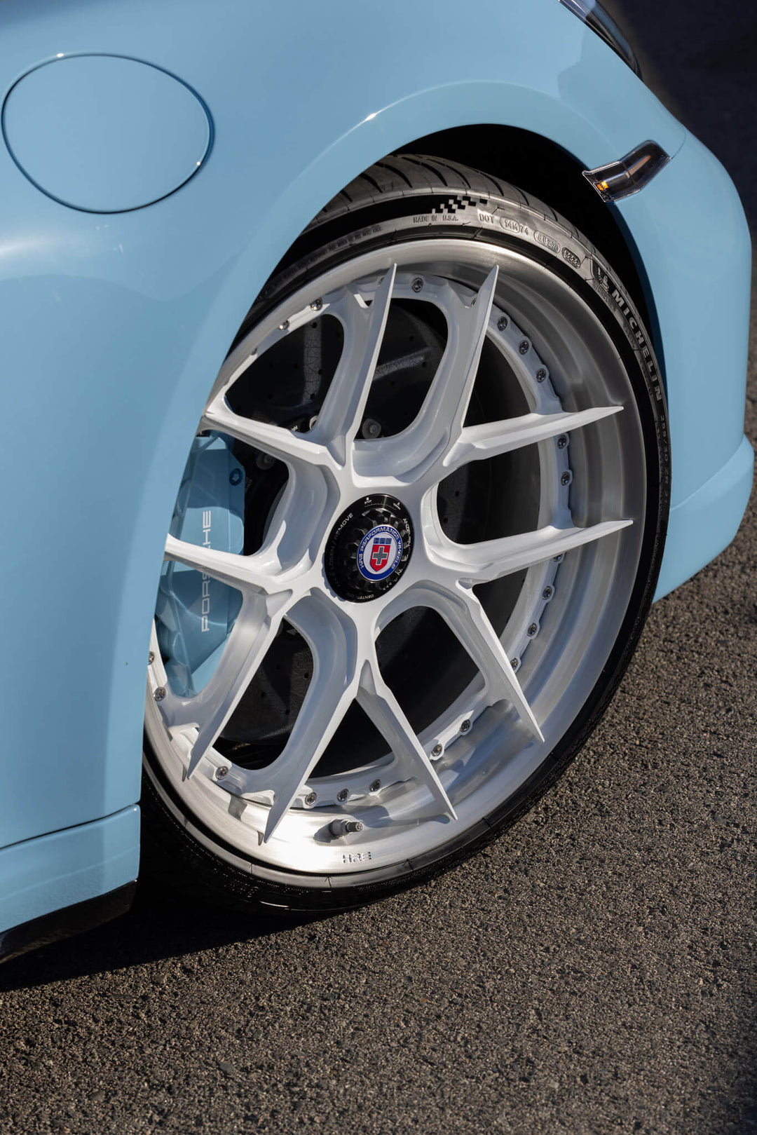 PORSCHE 911 TURBO FORGED WHEELS AND EXHAUST SYSTEM