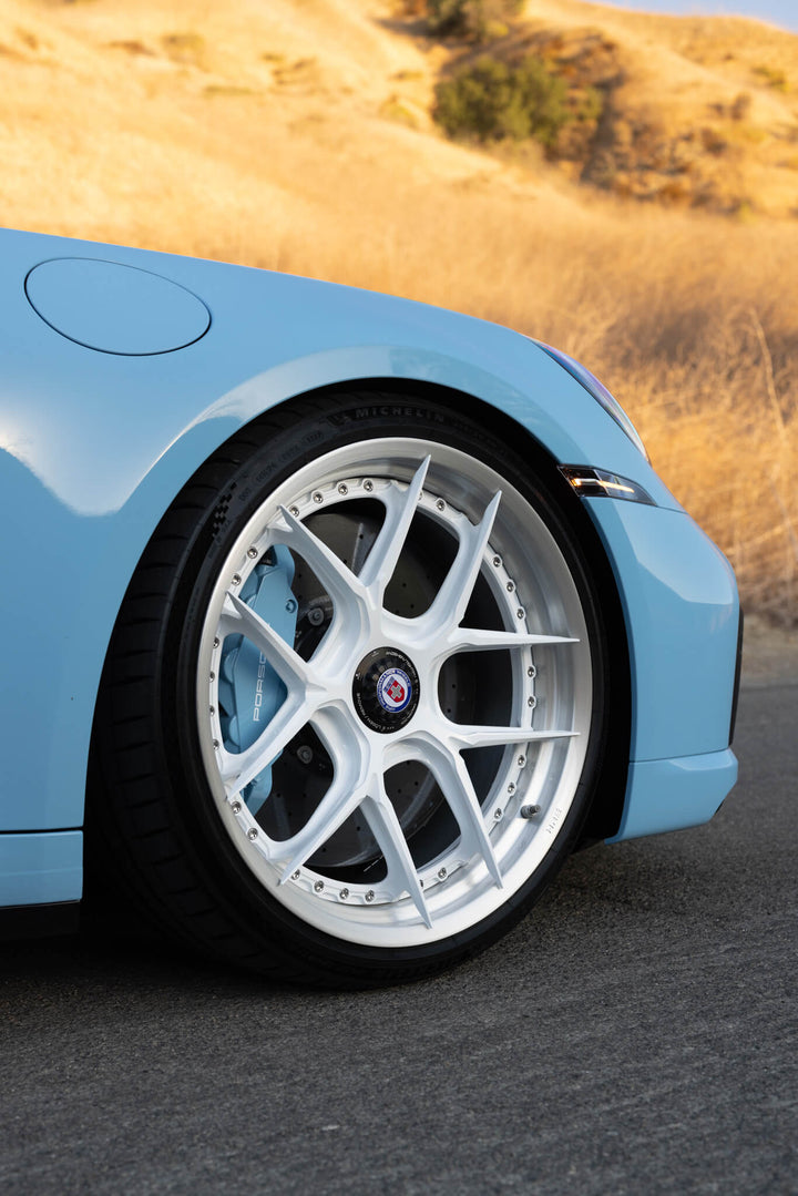 PORSCHE 911 TURBO FORGED WHEELS AND EXHAUST SYSTEM