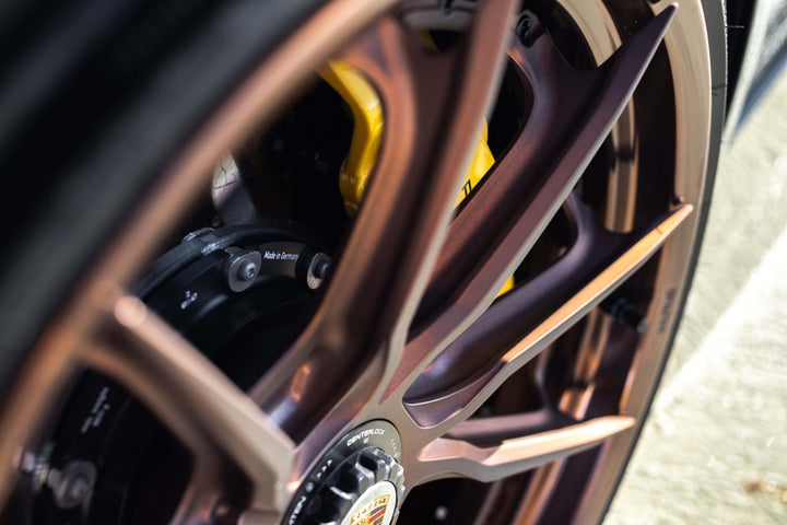 PORSCHE 911 TURBO FORGED WHEELS AND EXHAUST SYSTEM