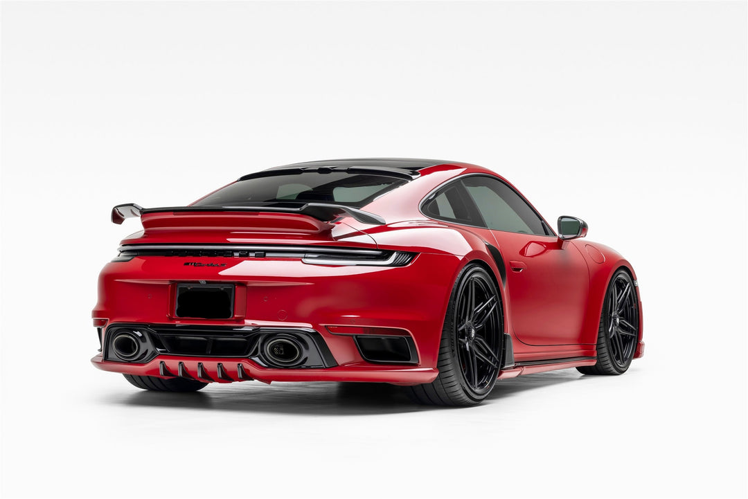 PORSCHE 911 TURBO FORGED WHEELS AND EXHAUST SYSTEM