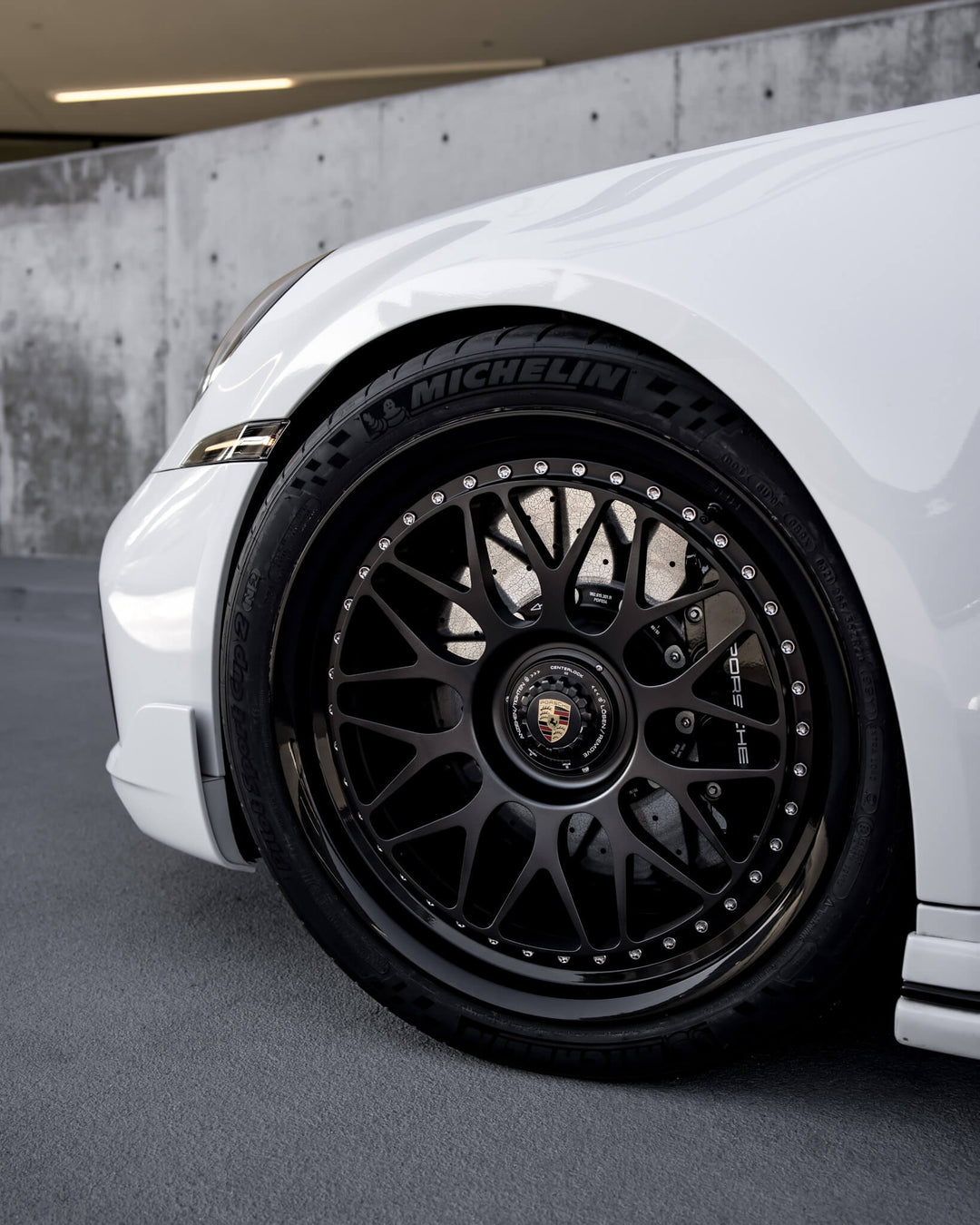 PORSCHE 911 TURBO FORGED WHEELS AND EXHAUST SYSTEM