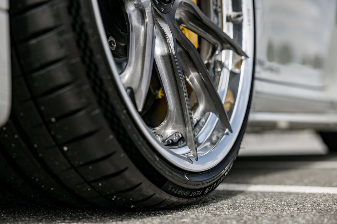 PORSCHE 911 TURBO FORGED WHEELS AND EXHAUST SYSTEM