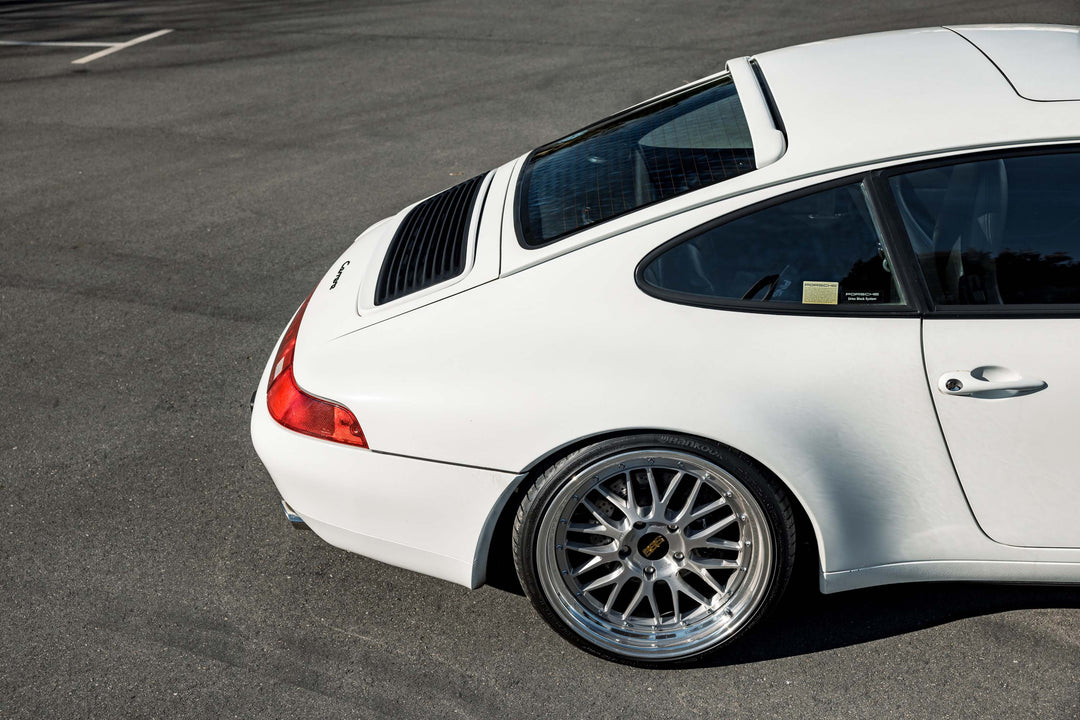 PORSCHE 911 FORGED WHEELS AND EXHAUST SYSTEM