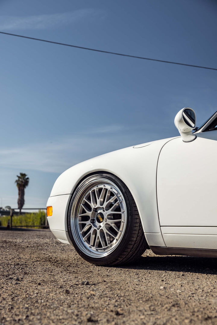 PORSCHE 911 FORGED WHEELS AND EXHAUST SYSTEM