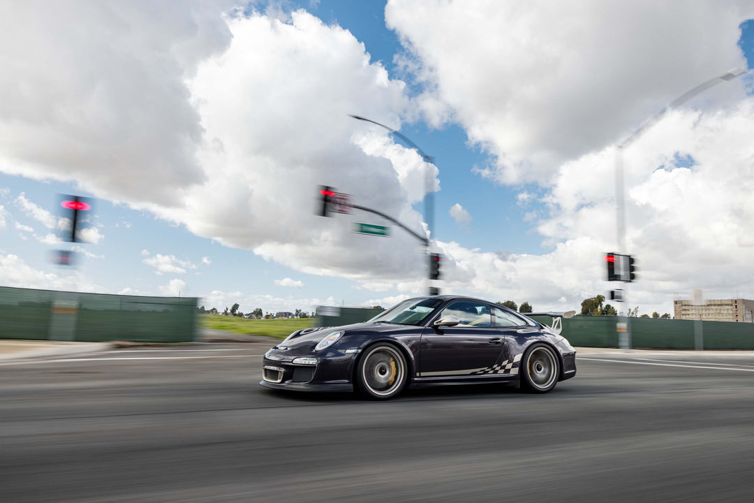 PORSCHE GT3RS FORGED WHEELS AND EXHAUST SYSTEM
