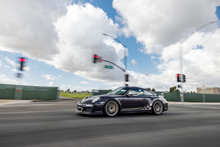 PORSCHE GT3RS FORGED WHEELS AND EXHAUST SYSTEM